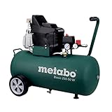 Metabo Kompressor Basic Basic 250-50 W (601534000) Karton, Ansaugleistung: 200 l/min,...